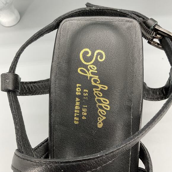 NEW Seychelles Women’s Charter Sandals Black Size 8.5 - Picture 5 of 10